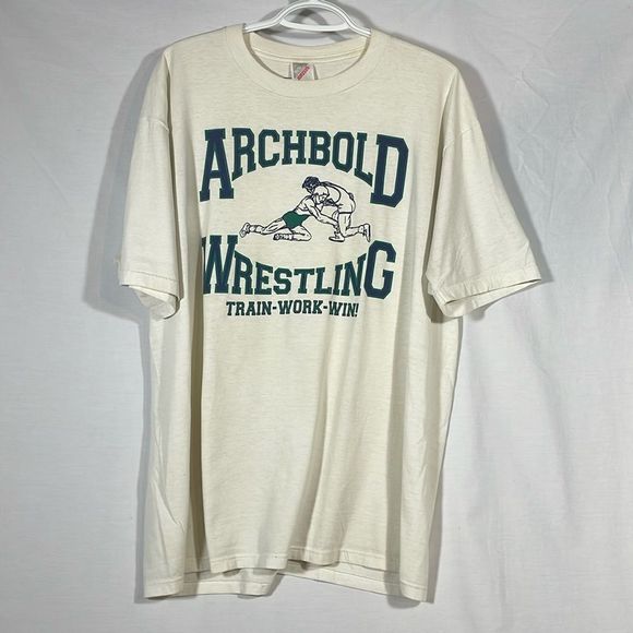 Vintage Archbold Wrestling T-shirt - Picture 1 of 8